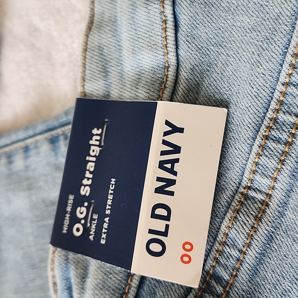 Old Navy Extra stretch high rise o.g. straight ankle size 00 blue jeans - Picture 9 of 9